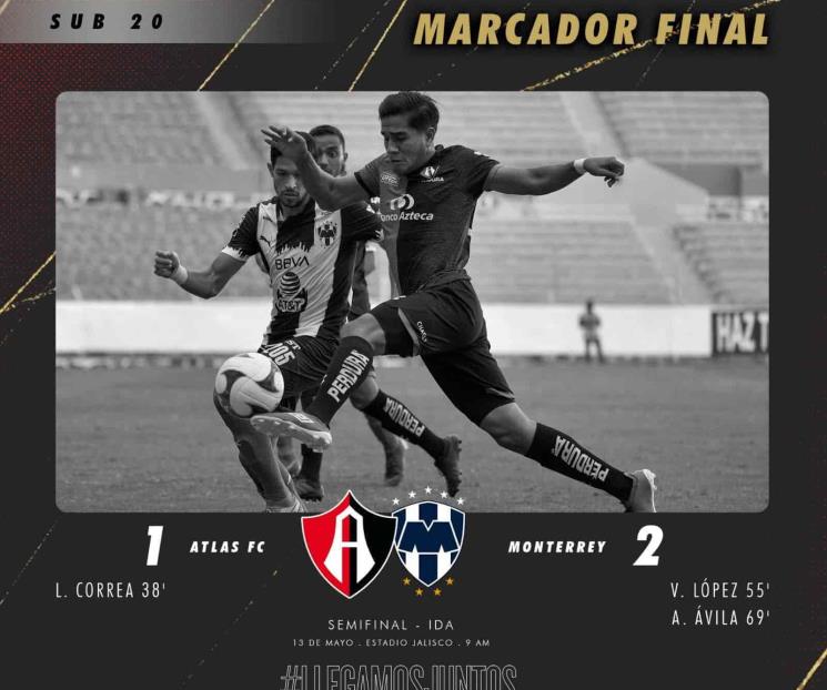 Rayados Sub 20 aventaja