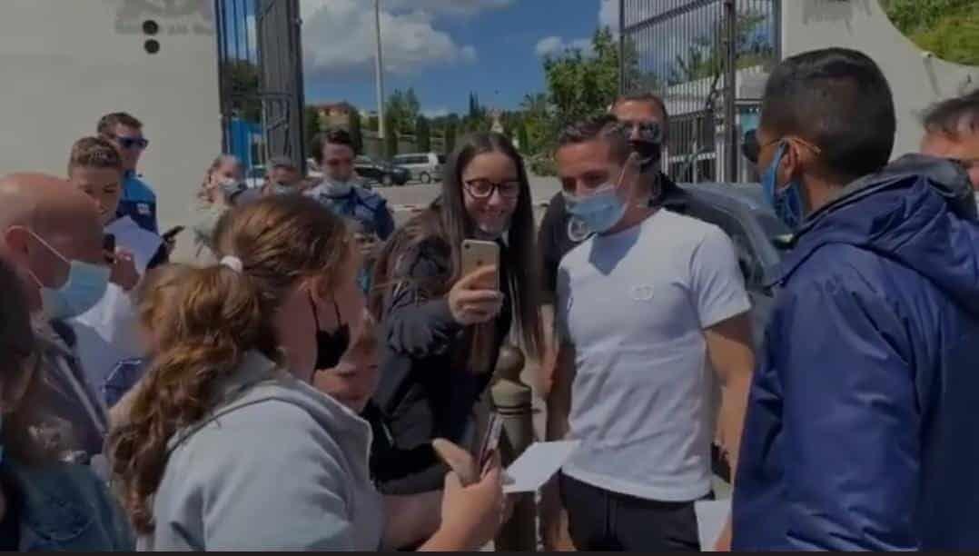 Se despide Thauvin de los hinchas del Marsella