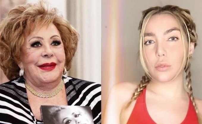 Frida Sofía saca del conflicto a su abuela Silvia Pinal