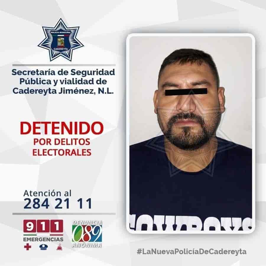 Un hombre fue sorprendido ofreciendo despensas a cambio de las credenciales del INE