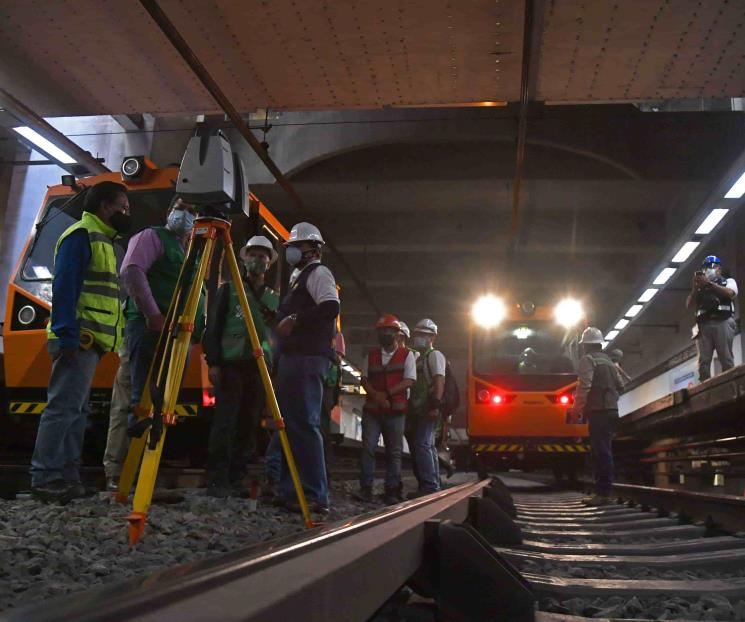 Revisan a detalle el tramo subterráneo