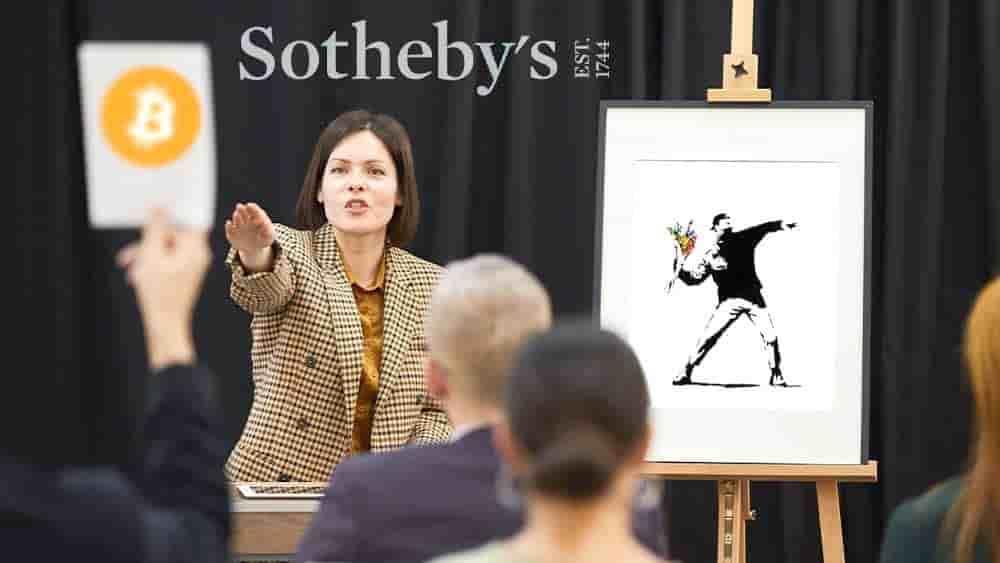 ‘Banksy’, la primera subasta en criptomonedas ‘Banksy’, la primera subasta en criptomonedas