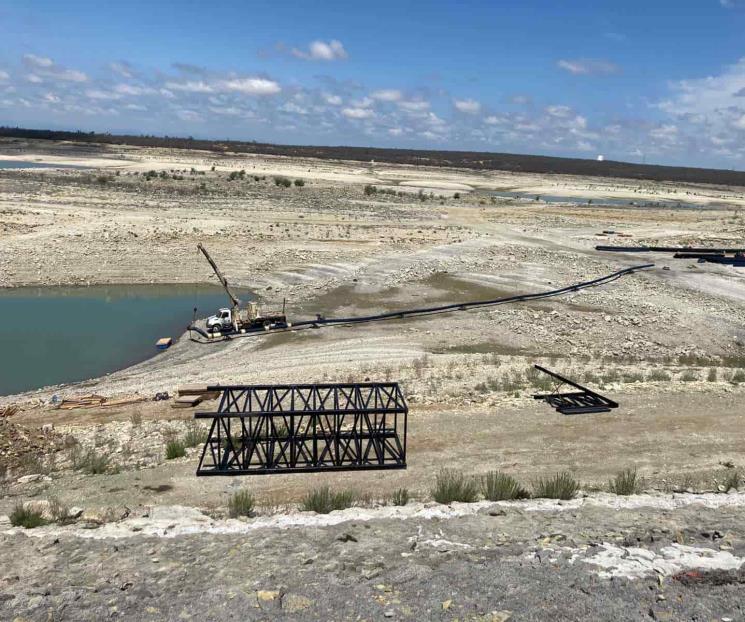 Tiene Presa Cerro Prieto nivel más bajo en su historia