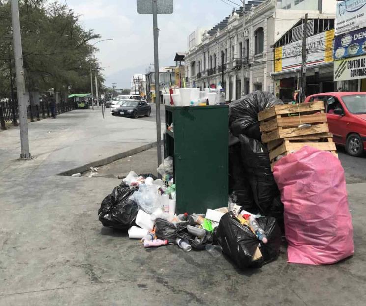 Regresa con reactivación económica la basura al centro