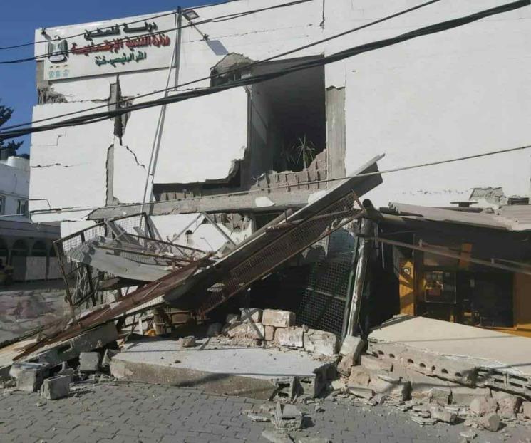 Fuerza Aérea israelí destruye edificio Ministerio de Trabajo