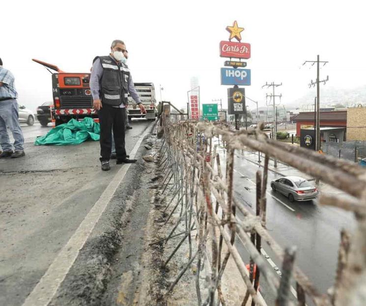 No paran trabajos de rehabilitación de puente No paran trabajos de rehabilitación de puente