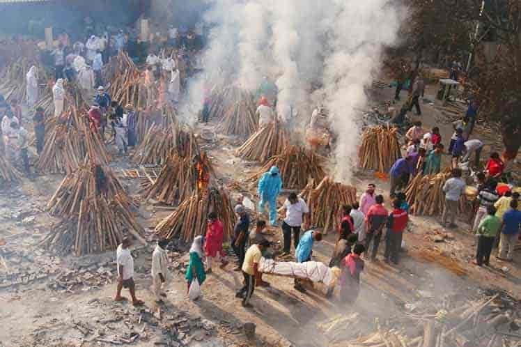 Suben los decesos por Covid-19  en India