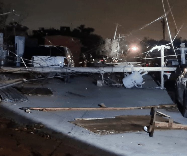 Tormenta deja afectaciones en más de 20 colonias