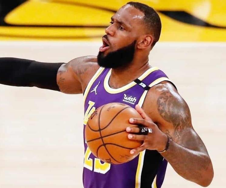 Guía Lebron a los Lakers a la postemporada Guía Lebron a los Lakers a la postemporada