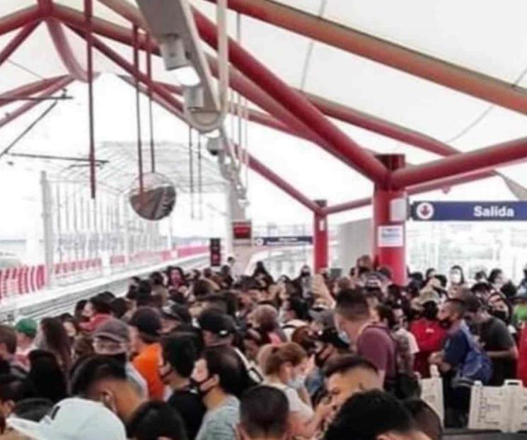 Persisten fallas en el Metro; ahora en la Línea 2 Persisten fallas en el Metro; ahora en la Línea 2