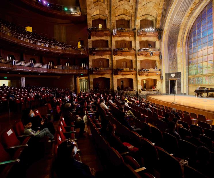 Reabren la Sala Principal del Palacio de Bellas Artes Reabren la Sala Principal del Palacio de Bellas Artes