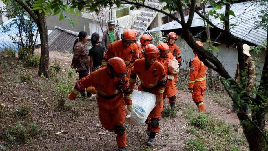 Al menos 43 sismos han sacudido Yunnan en las últimas  horas