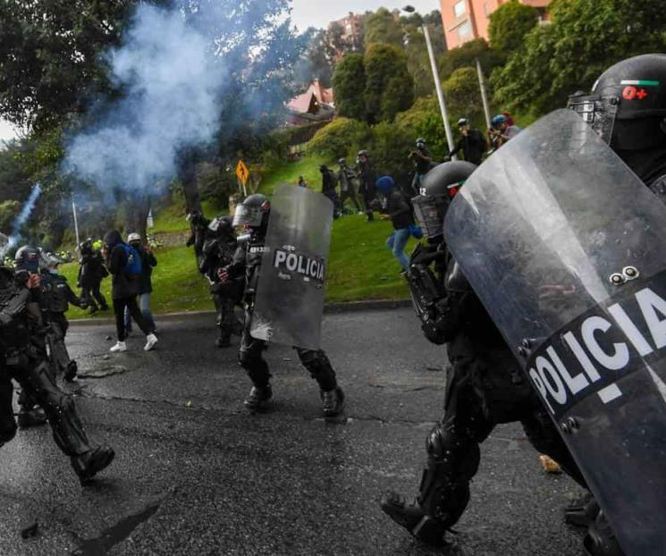 Continúan en Colombia manifestaciones contra Gobierno Continúan en Colombia manifestaciones contra Gobierno