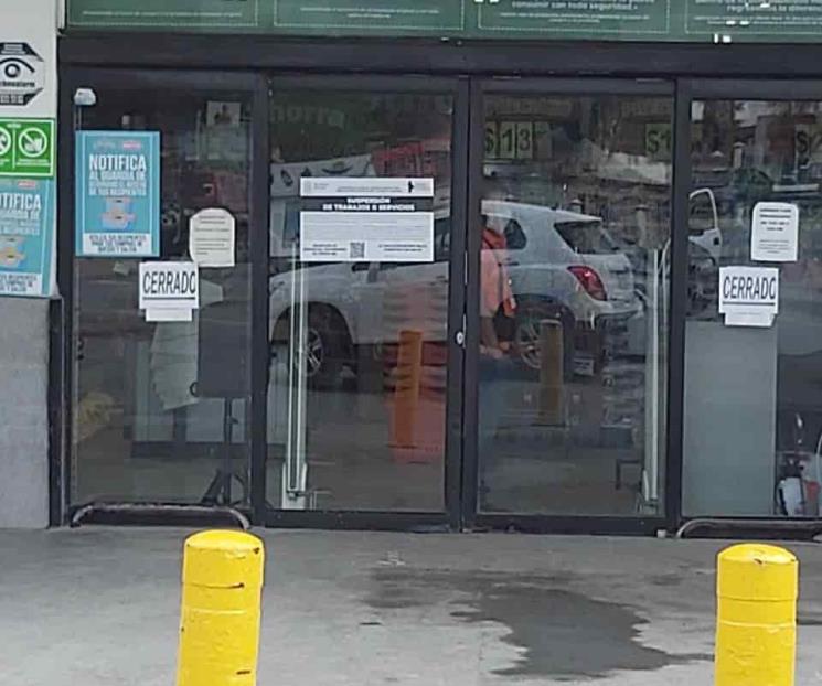 Suspenden tienda en Montemorelos por Covid-19