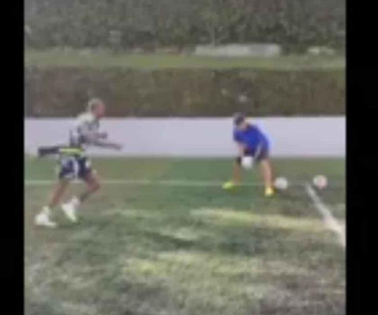 Mientras unos vacacionan, Dorlan entrena Mientras unos vacacionan, Dorlan entrena