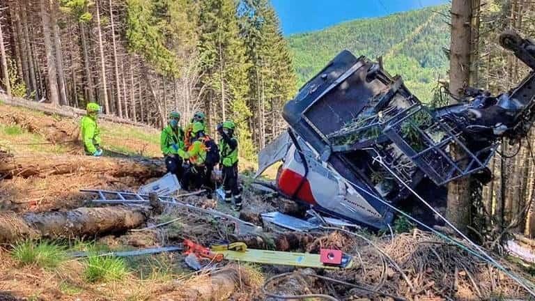 Detienen a tres por accidente de teleférico Detienen a tres por accidente de teleférico