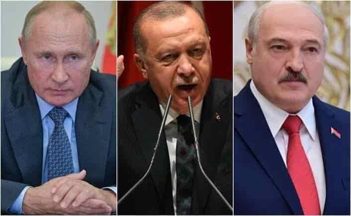 Autoritarismo en Europa: Putin, Erdogan y Lukashenko