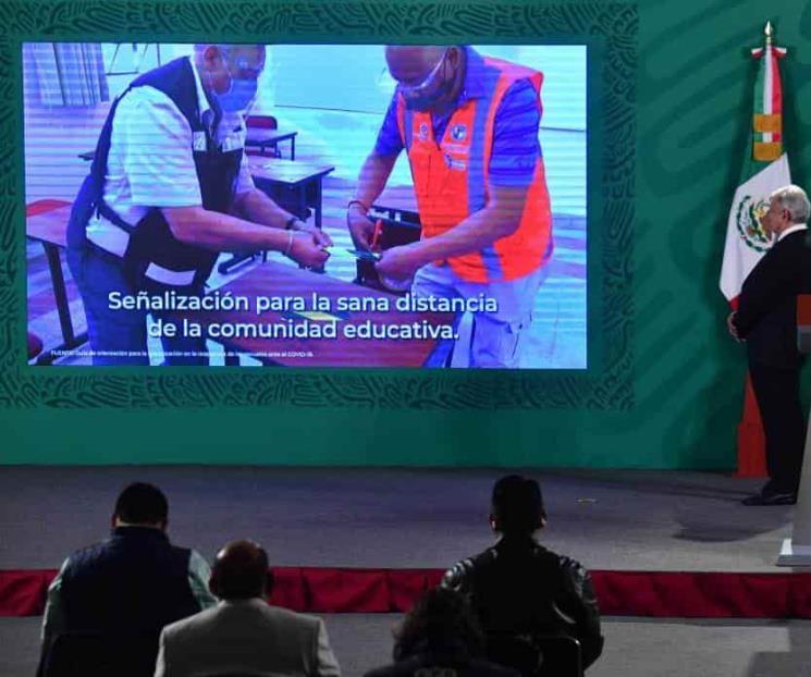 Regreso a clases 7 de junio; 85% de trabajadores vacunados