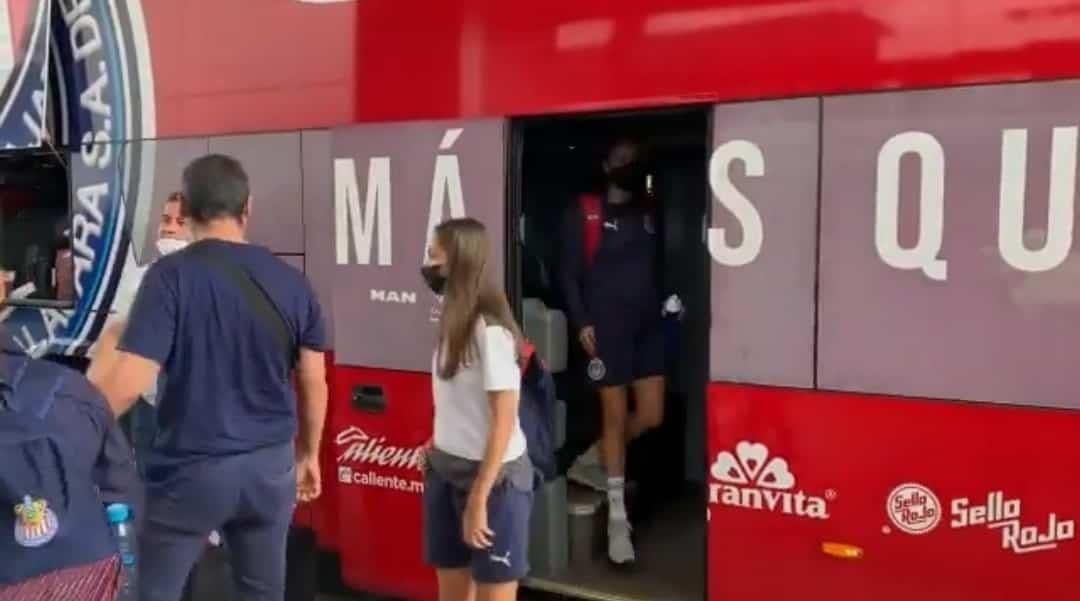Ya están las Chivas en Monterrey Ya están las Chivas en Monterrey