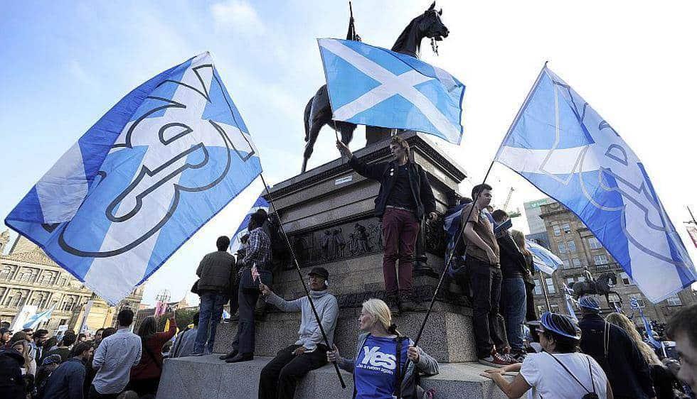Escocia va por separación de Reino Unido Escocia va por separación de Reino Unido