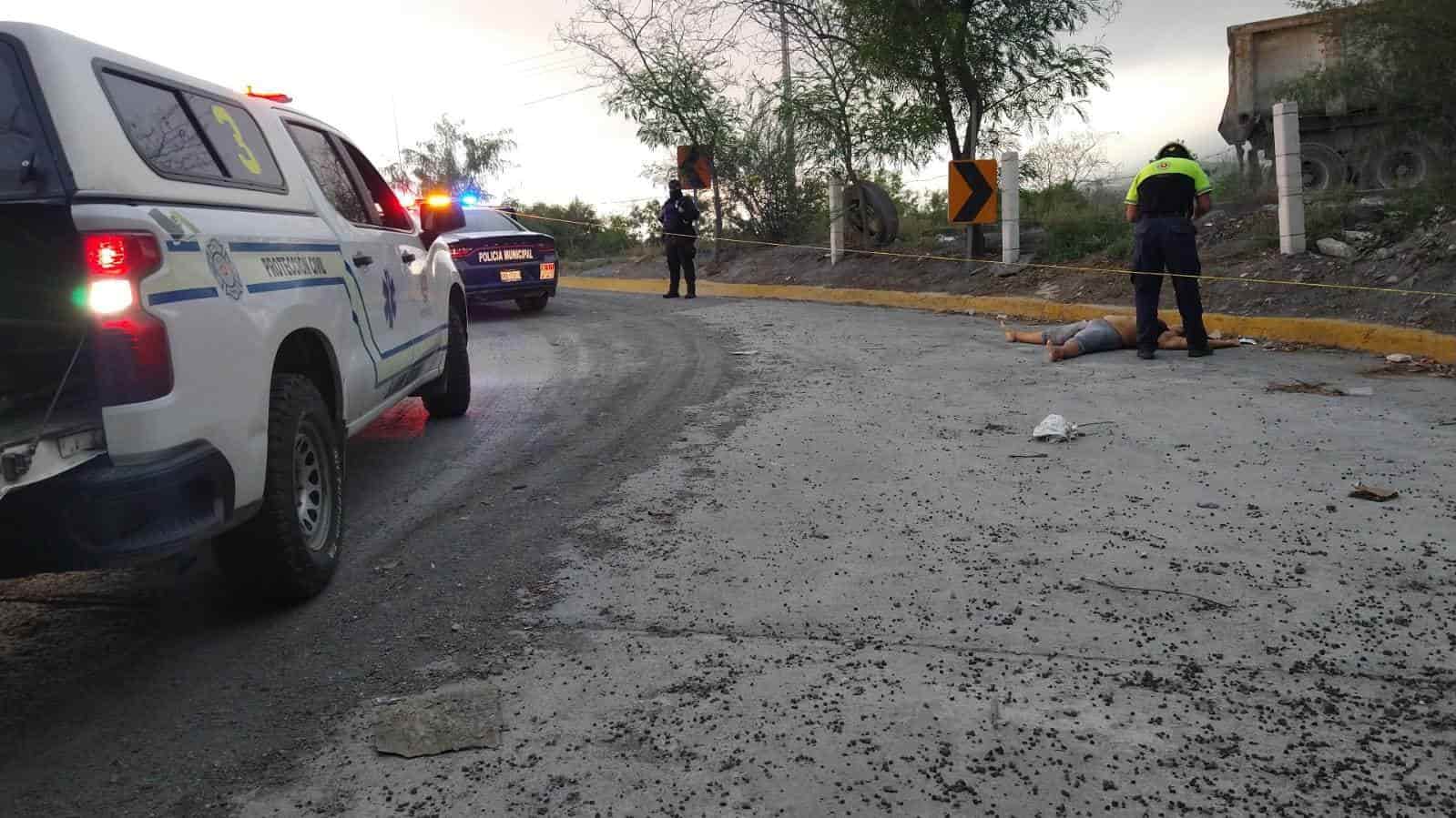 El cadáver de una mujer fue encontrado ayer en un retorno del Libramiento Noroeste