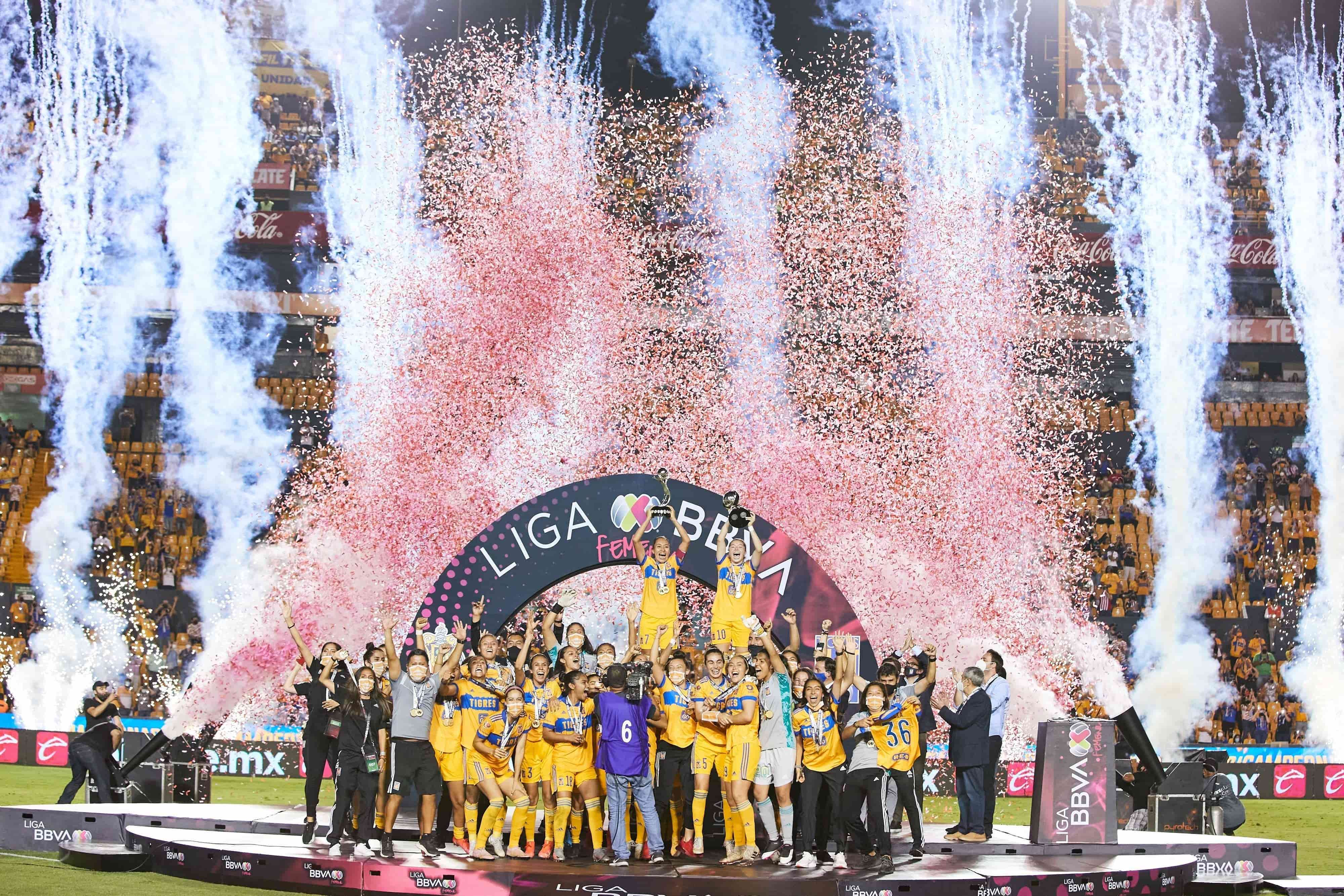 Bicampeonas de Liga MX Femenil