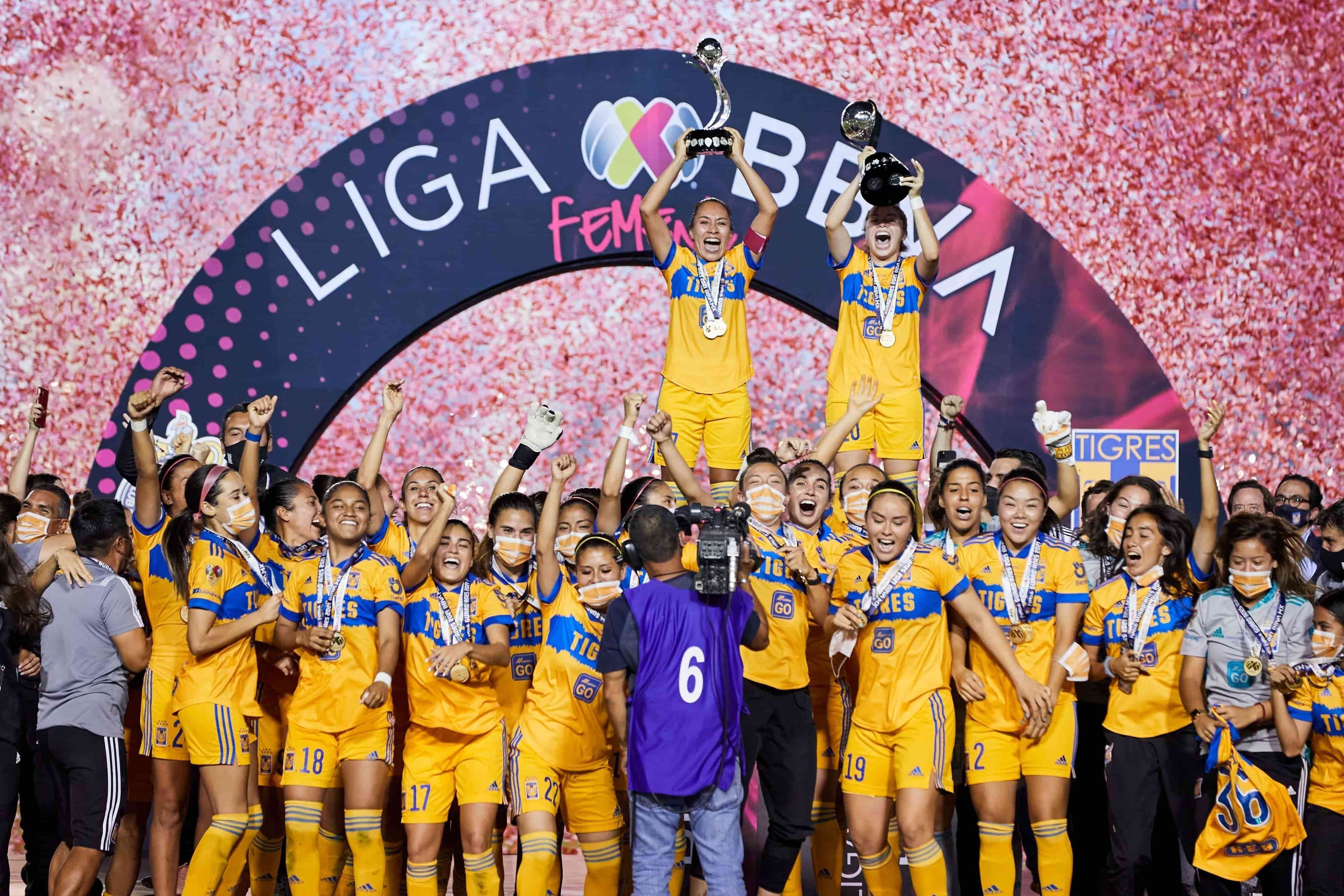 Bicampeonas de Liga MX Femenil