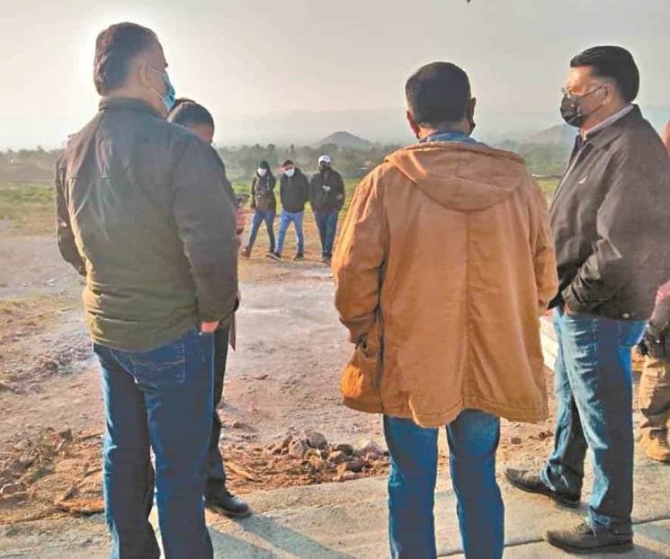 Aseguramiento a obra en Teotihuacán, dos meses después Aseguramiento a obra en Teotihuacán, dos meses después