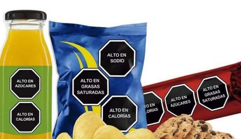 Nuevo etiquetado con doble frente en productos chatarra Nuevo etiquetado con doble frente en productos chatarra