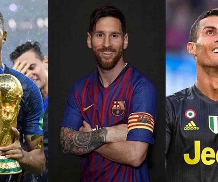Acepta Mbappé superioridad de Messi y CR7 Acepta Mbappé superioridad de Messi y CR7