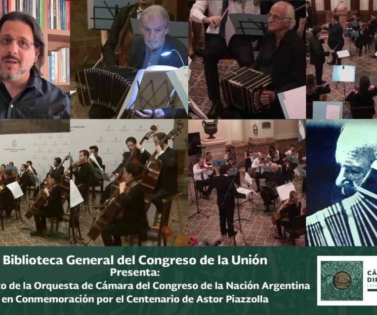 Se transmitió concierto en honor al músico Astor Piazzolla Se transmitió concierto en honor al músico Astor Piazzolla