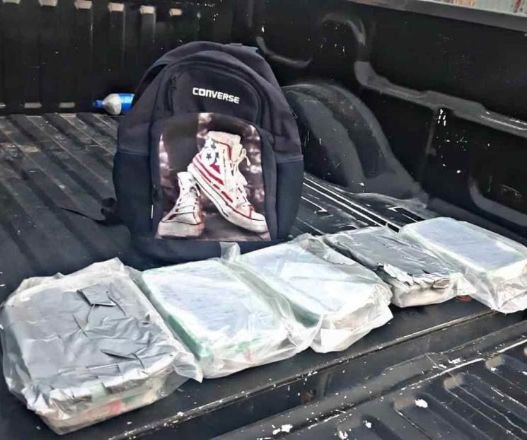 Detienen a hombre con droga