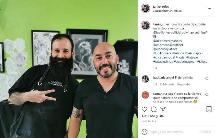 Lupillo Rivera se borra el tatuaje de Belinda Lupillo Rivera se borra el tatuaje de Belinda