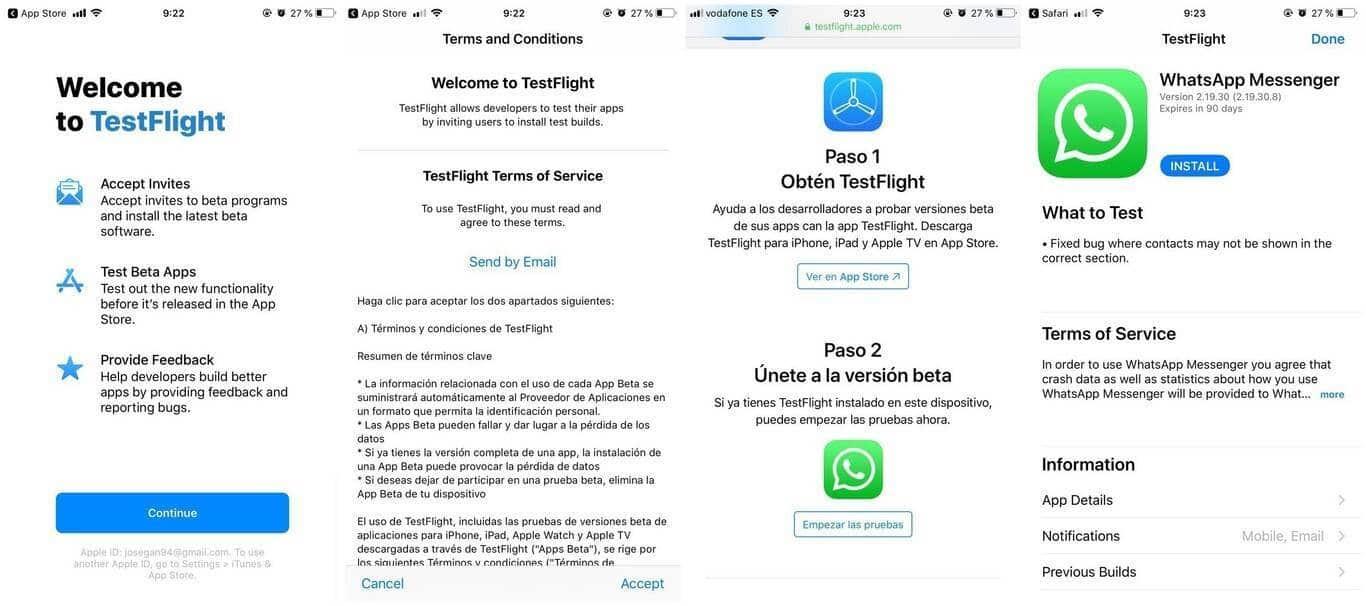 Beta de WhatsApp para iPhone vuelve a aceptar usuarios Beta de WhatsApp para iPhone vuelve a aceptar usuarios