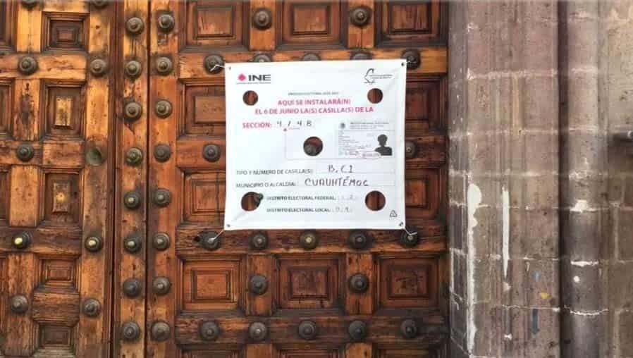 Supervisan logística y seguridad en casilla donde AMLO votar Supervisan logística y seguridad en casilla donde AMLO votar