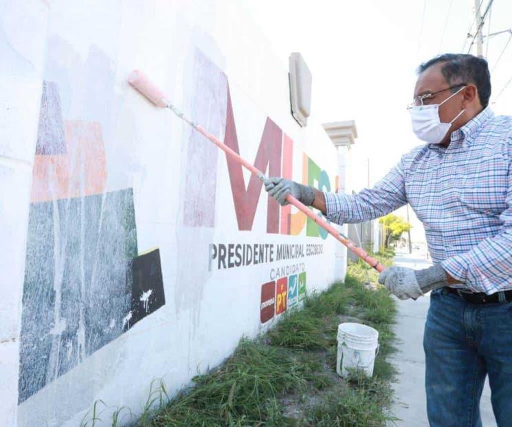 Quita Andrés Mijes su propaganda Quita Andrés Mijes su propaganda