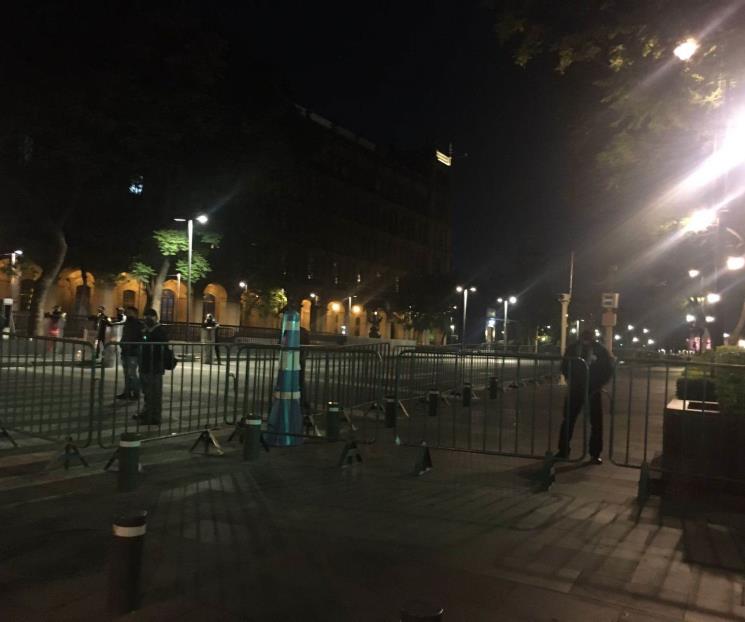 Cierran calles de Centro Histórico por encuentro AMLO-Harris Cierran calles de Centro Histórico por encuentro AMLO-Harris