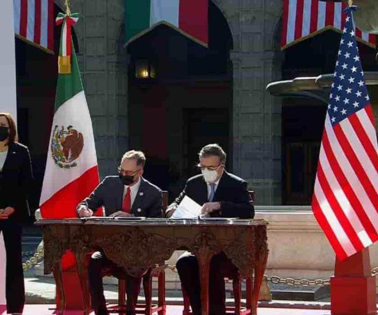 Firman México y EU memorándum en materia migratoria Firman México y EU memorándum en materia migratoria