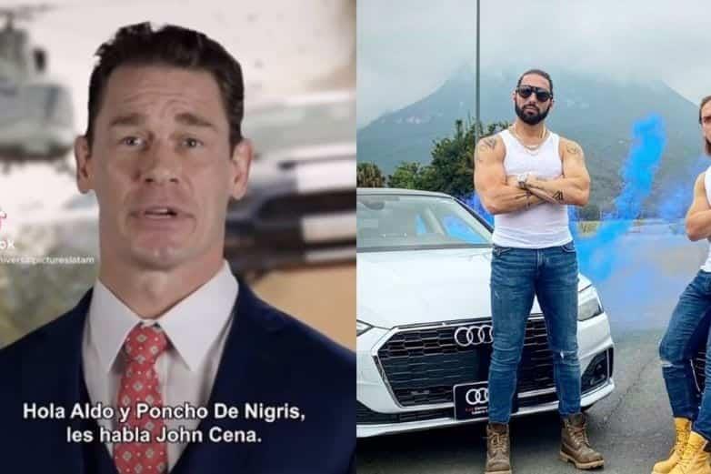 John Cena lanza reto a Aldo y Poncho De Nigris John Cena lanza reto a Aldo y Poncho De Nigris