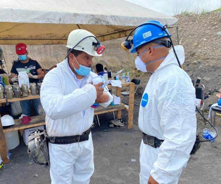 Ingresan elementos de PC NL a mina derrumbada Ingresan elementos de PC NL a mina derrumbada