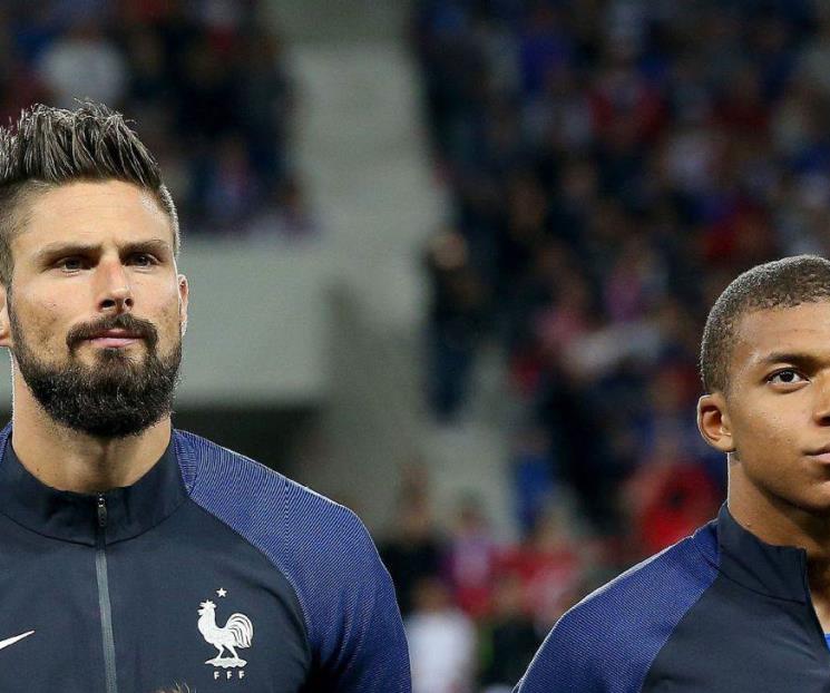 ¿Pique entre Mbappé y Giroud previo a la EURO? ¿Pique entre Mbappé y Giroud previo a la EURO?