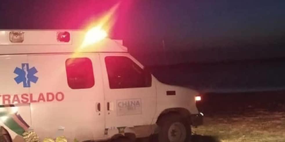 Rescatan a 2 menores en presa El Cuchillo Rescatan a 2 menores en presa El Cuchillo