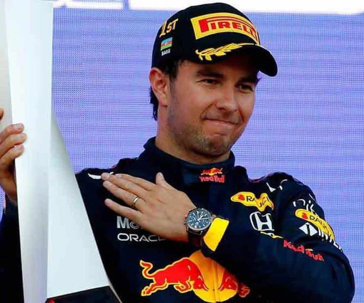 Orgulloso Checo de representar a México y a Latinoamérica Orgulloso Checo de representar a México y a Latinoamérica