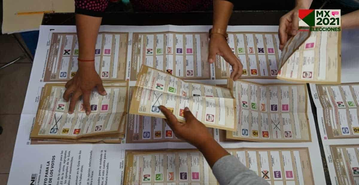 Cierran conteos finales; quedan fuera 3 partidos Cierran conteos finales; quedan fuera 3 partidos