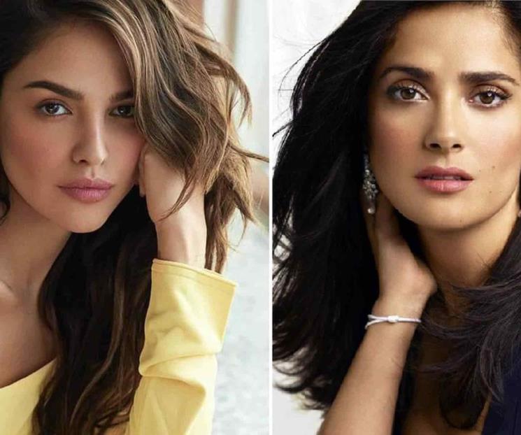Responde Eiza a quienes la comparan con Salma Hayek Responde Eiza a quienes la comparan con Salma Hayek