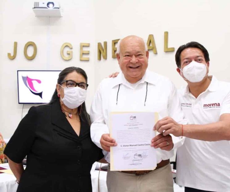 Declaran gobernador electo de BCS a Víctor Castro Declaran gobernador electo de BCS a Víctor Castro