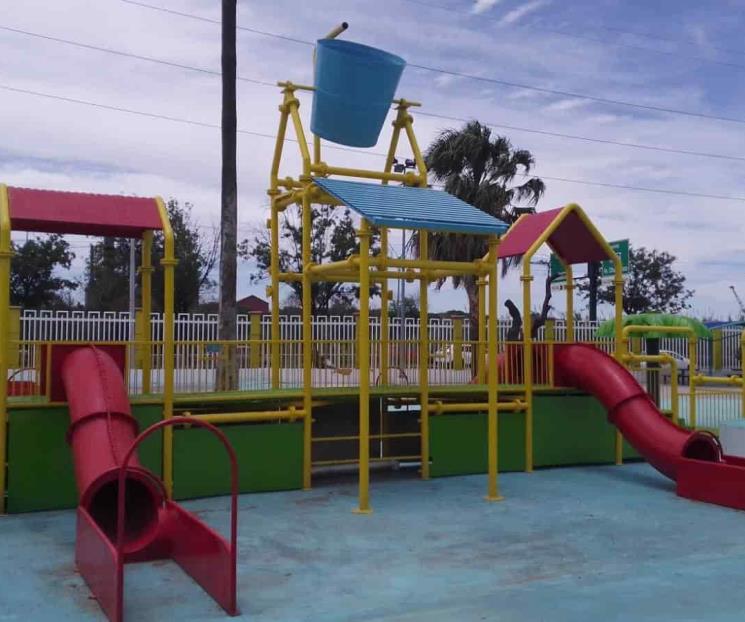 Rehabilitan parques de Monterrey Rehabilitan parques de Monterrey