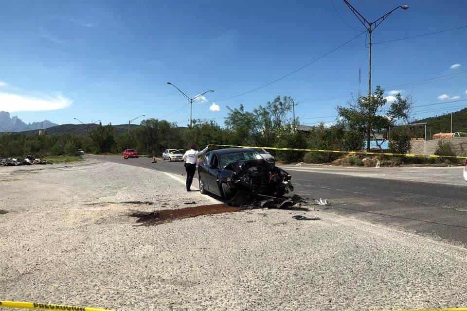 Un hombre perdió la vida al estrellarse de frente contra un tráiler