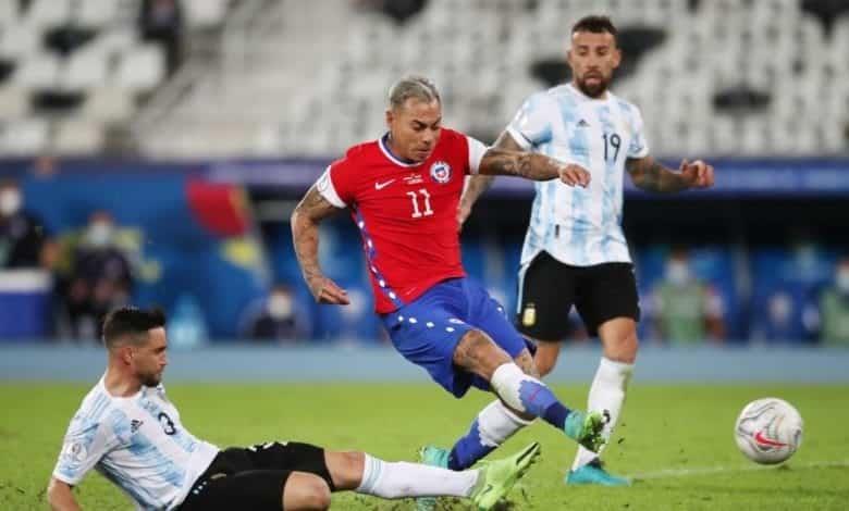 Empatan Argentina y Chile en Copa América Empatan Argentina y Chile en Copa América