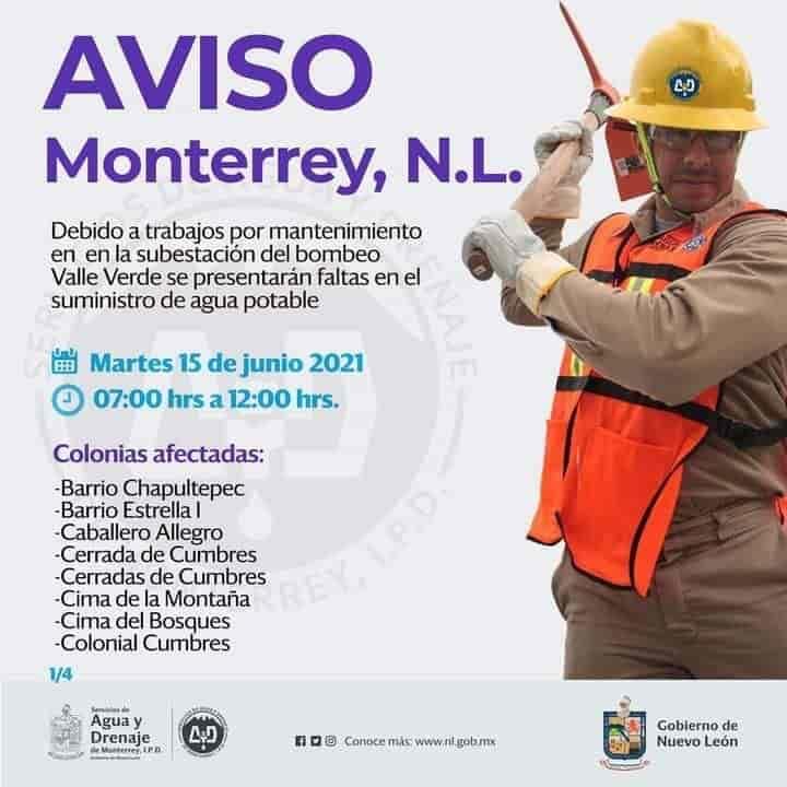 Inician a bajar presión en suministro de agua Inician a bajar presión en suministro de agua